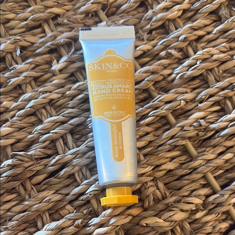 SKIN&CO Roma Citrus Amaro Hand Cream – Travel Size 0.5 oz